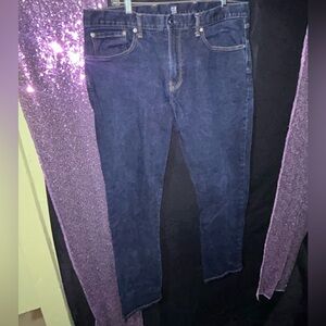 GAP Men's Dark Blue Slim Jeans